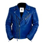 Genuine Sheep Leather Biker Jacket