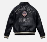 Avirex Bomber Leather Jacket – Classic Leather Redefined - Image 3