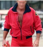Baywatch Red and Blue Cotton Jacket – Mitch Buchannon’s Official Look - Image 2