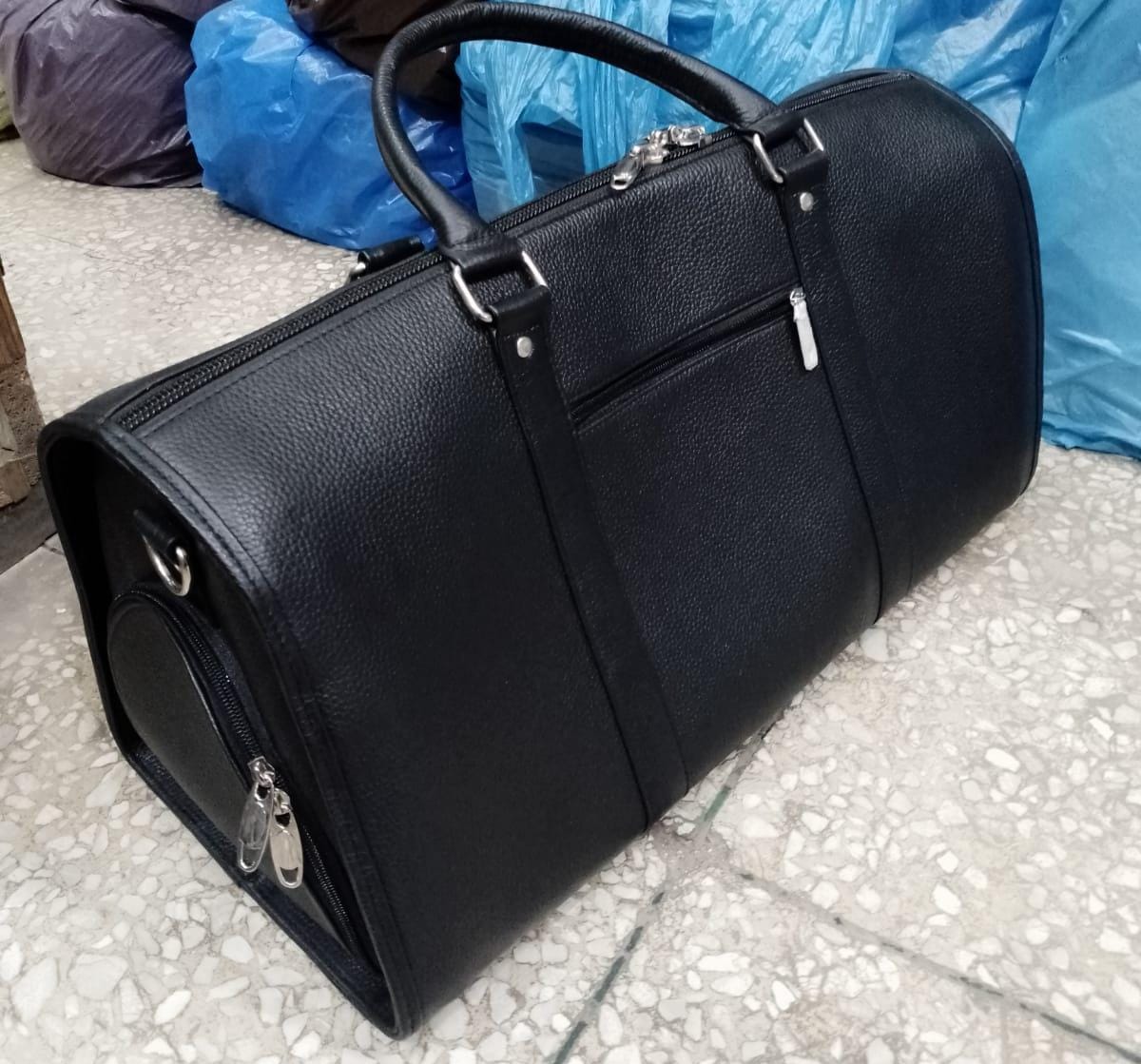 WhatsApp Image 2024-05-12 at 7.09.22 PM Leather Travel Tote Bag