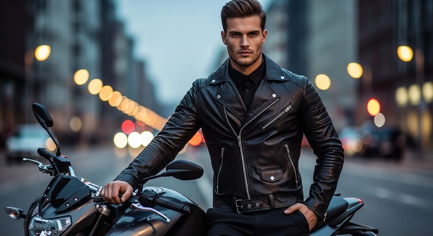 Biker Leather Jacket