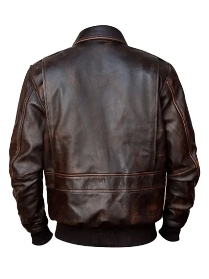A2 Leather Bomber Jacket