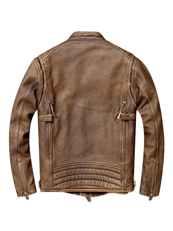 Cowhide Leather Trucker Jacket Cowhide Leather Trucker Jacket