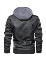 Stylish Bomber Jacket with Hood