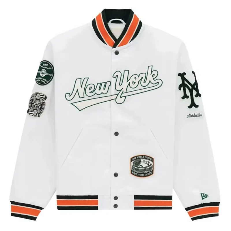 Aime Leon Dore NY Mets Satin Jacket